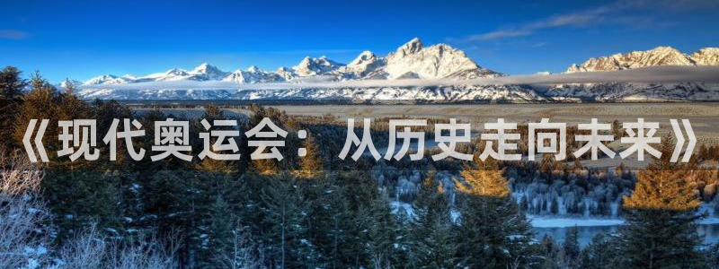 米兰体育官网下载招商电话:《现代奥运会:从历史走向未来》